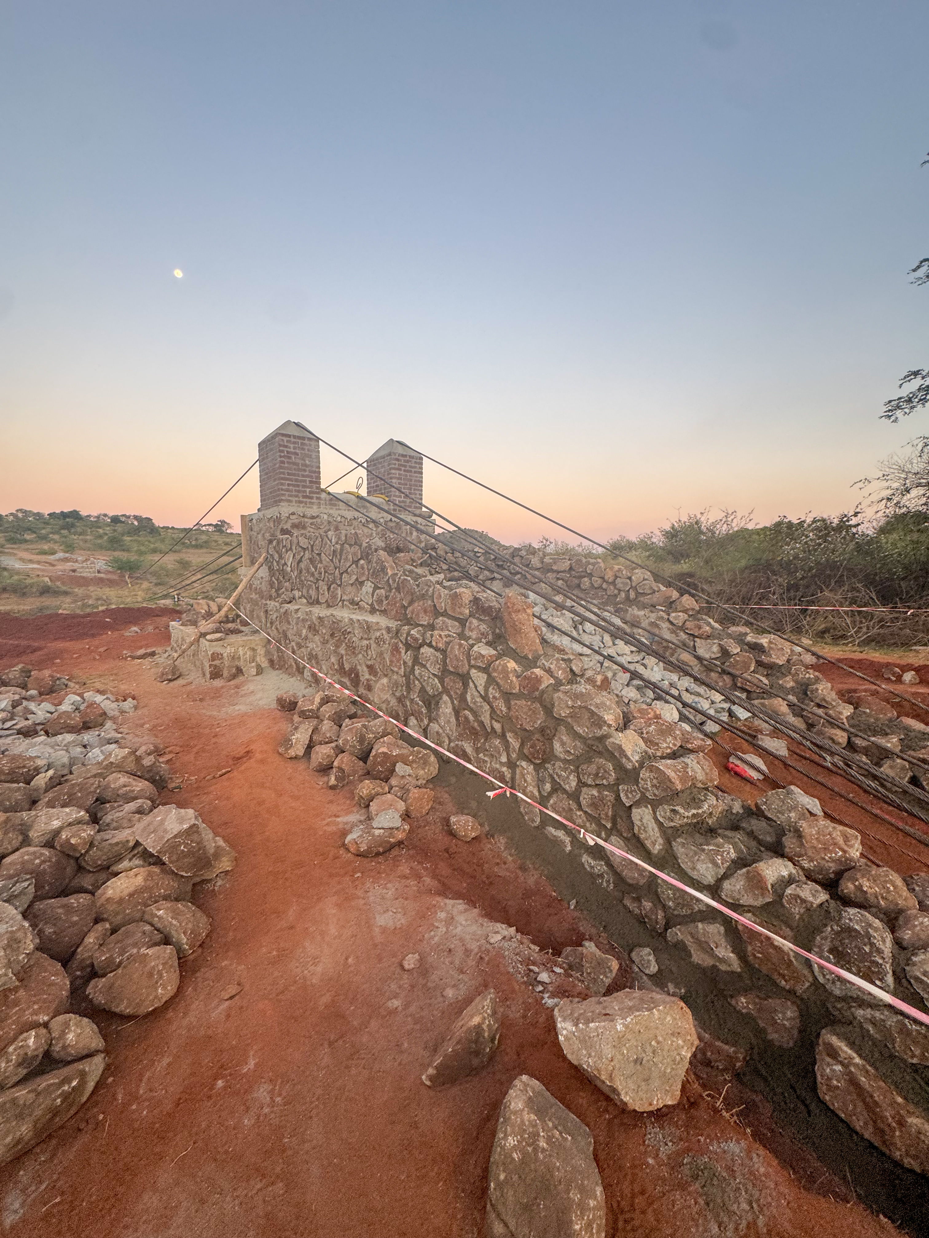 stone masonary walls