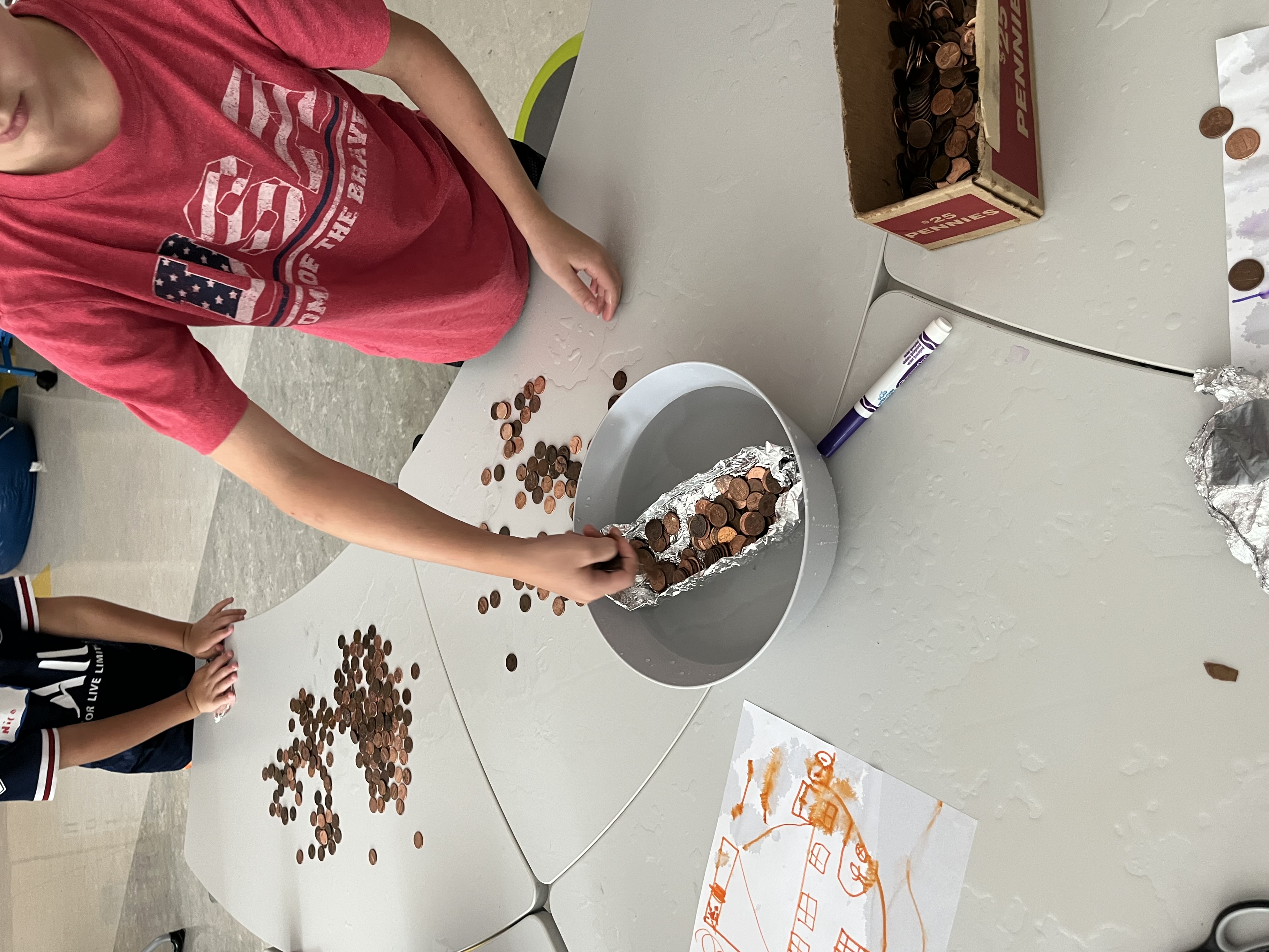 Penny boat test